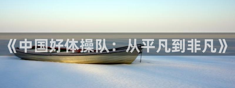 风速体育下载：《中国好体操队：从平凡到非凡》